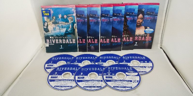 090-2964 送料無料 リバーデイル シーズン1 全7巻 ディスクにキズ有り レンタル版 ジャケットとディスクのみ拍卖