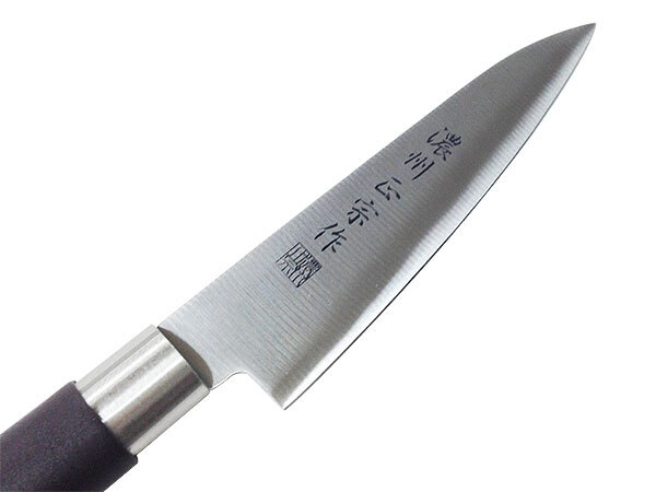 和包丁 関の包丁 濃州正宗作 ペティーナイフ 両刃 BR/送料無料拍卖