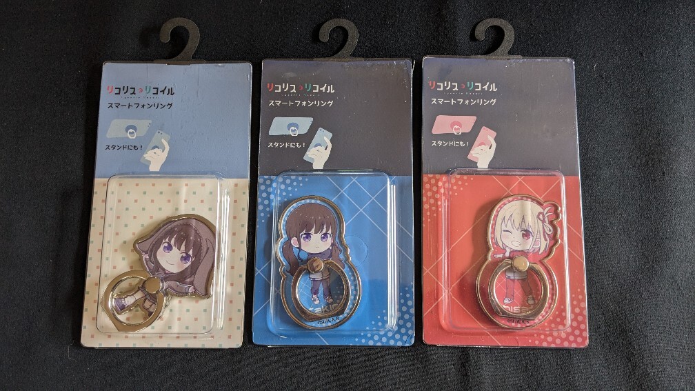☆リコリスリコイル スマートフォンリング セット☆拍卖