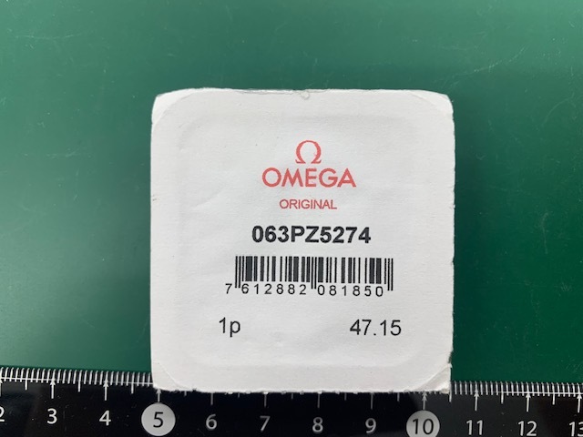 未使用 OMEGA オメガ 純正風防 スピードマスター 063PZ5274 プラスチック 風防 未開封(TO24021)送料無料拍卖