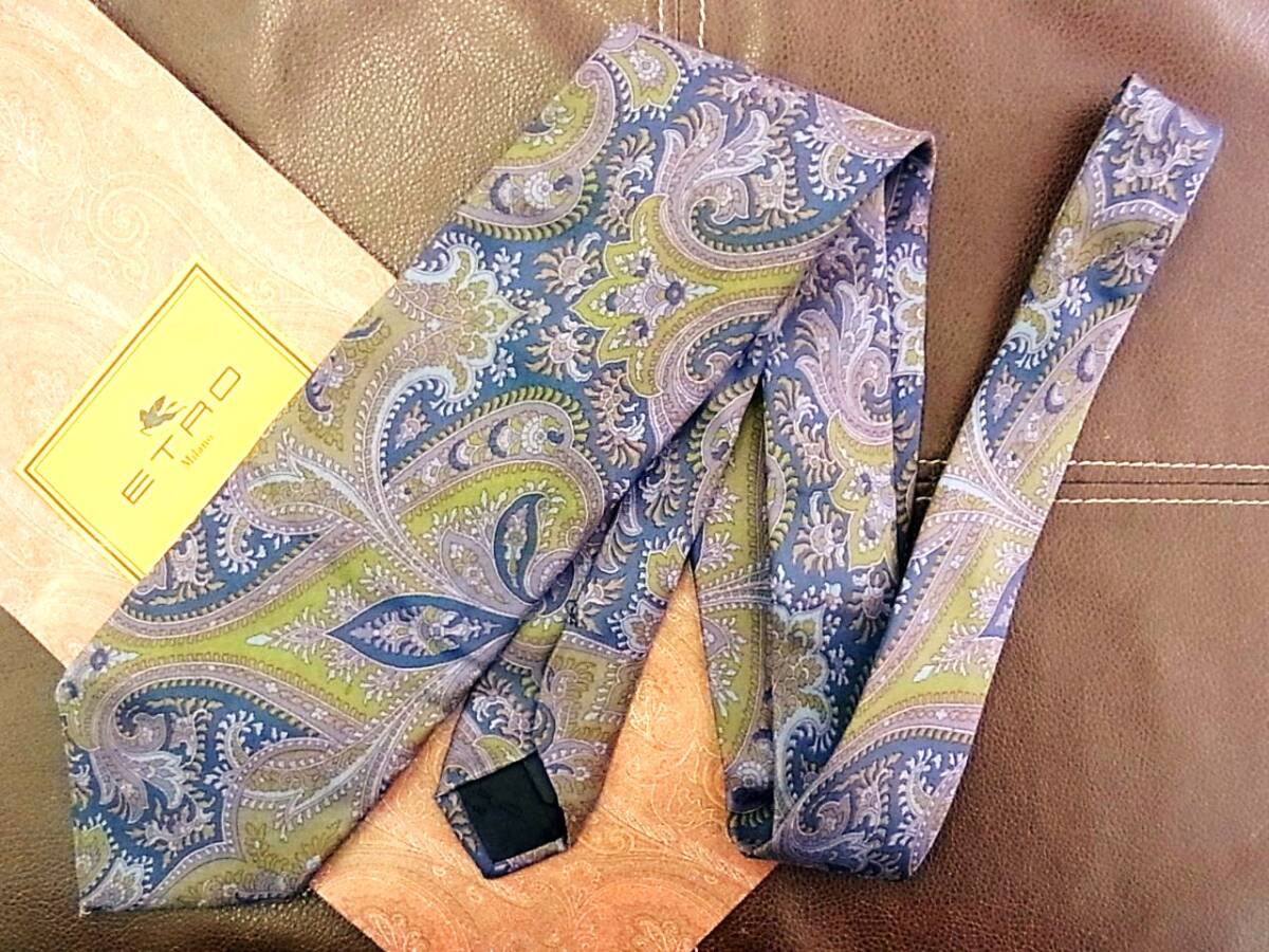 ●5-0632●在庫処分SALE●【ETRO】エトロ【ペイズリー】ネクタイ拍卖