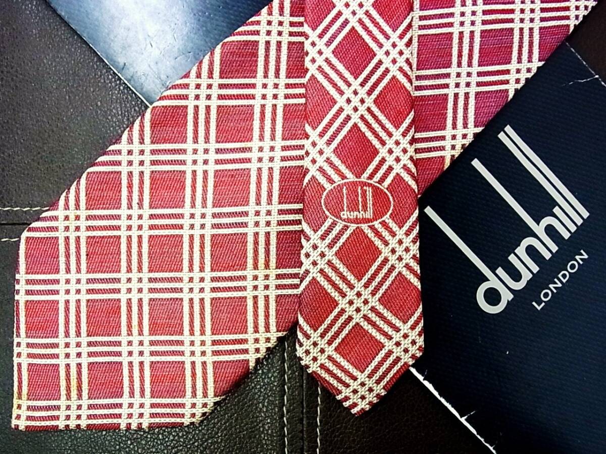 ●5-0709●在庫処分SALE●【dunhill】ダンヒル ネクタイ拍卖