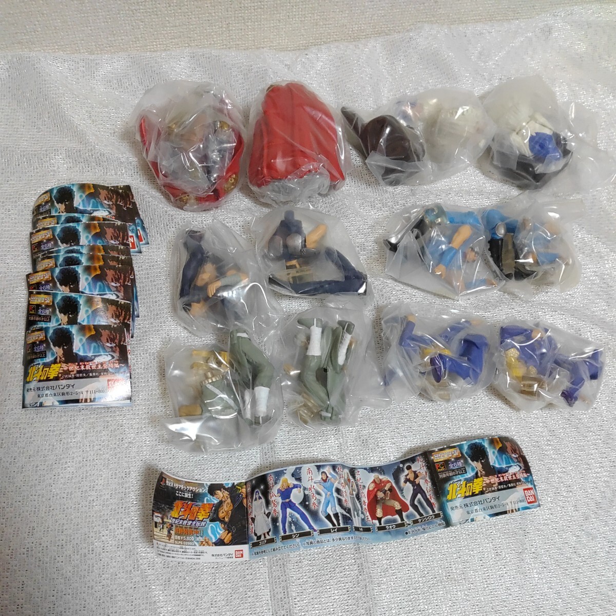 【未開封12個】カプセルトイ 北斗の拳 世紀末救世主登場編 全6種 コンプリートセット 当時物 昭和レトロ 0411-B2-SA2拍卖