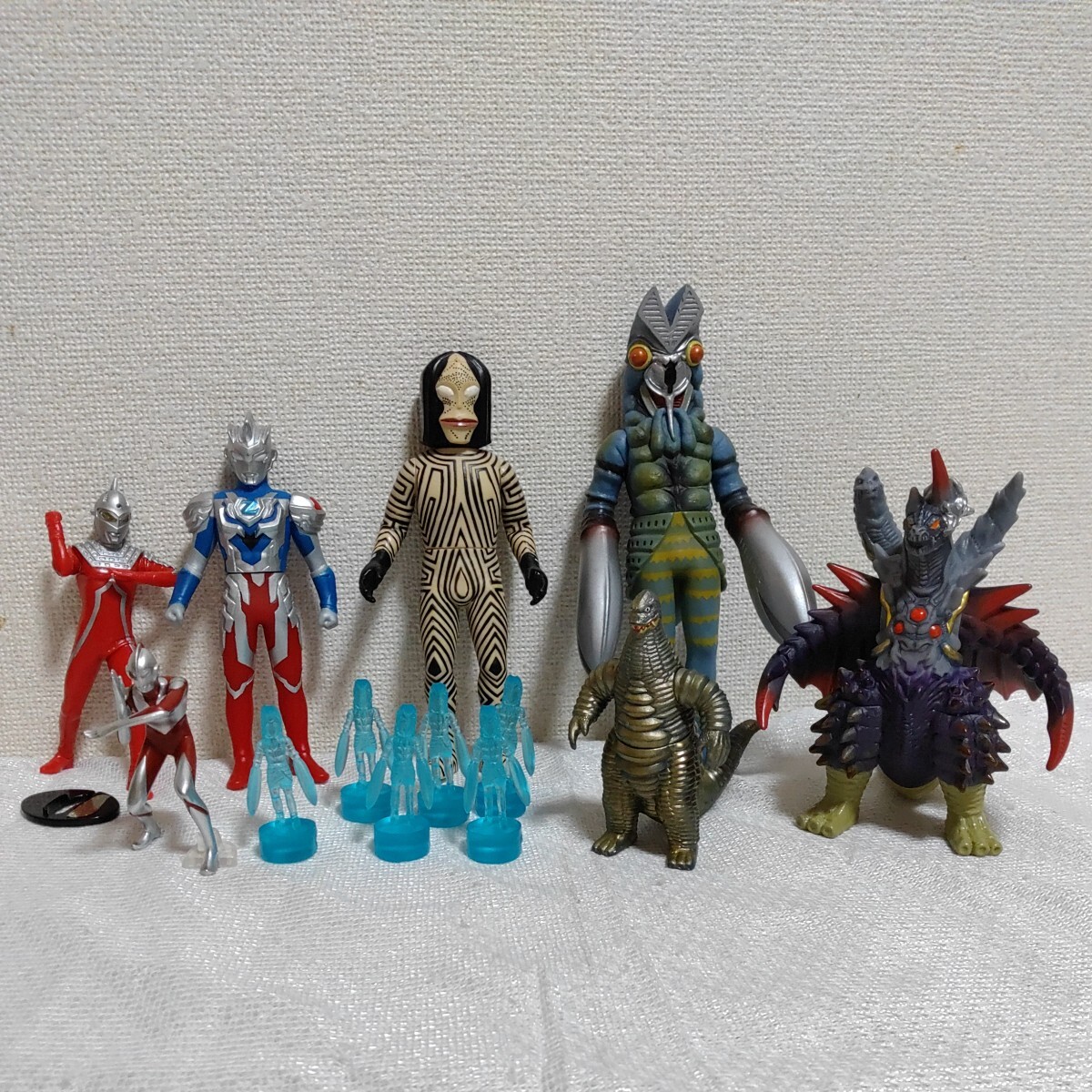 【レア】ウルトラマン ソフビ まとめ 初代 ゼット セブン ダダ バルタン星人 デストルドス レッドキング 0412-C2-SA4拍卖