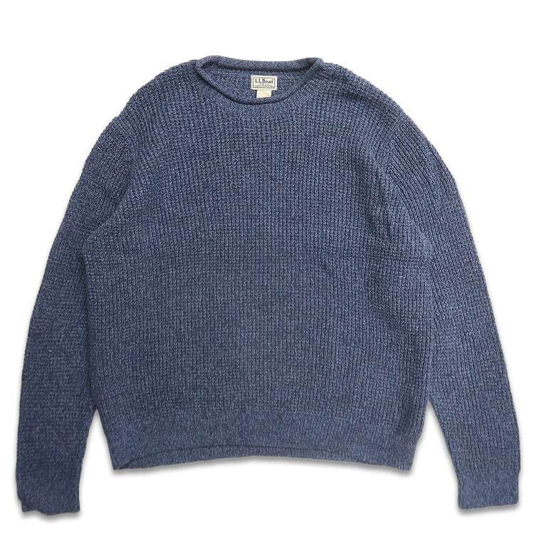 古着 エルエルビーン L.L.Bean コットンニットセーター 表記:XL-REG gd402169n w40402拍卖