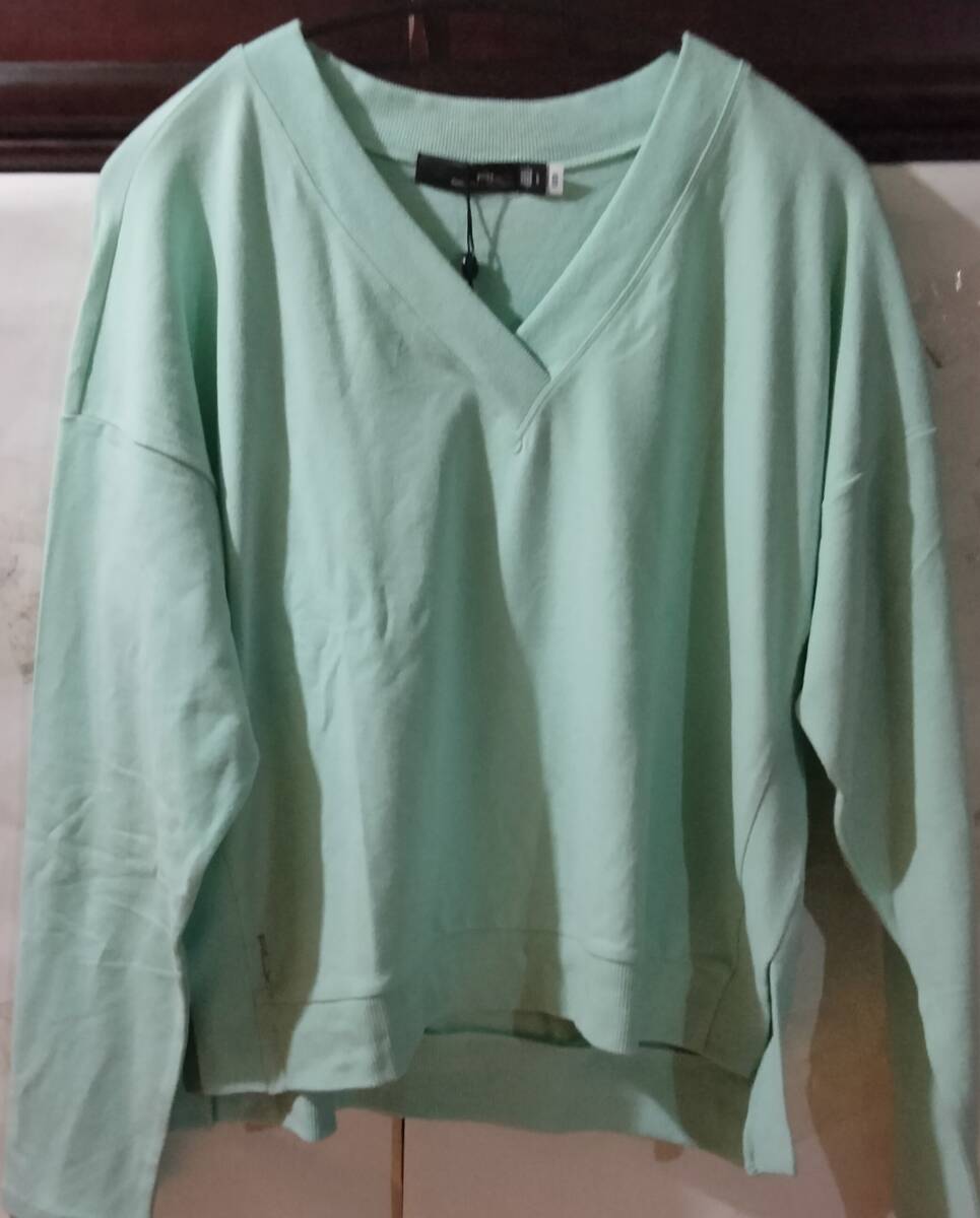 新品 レディース ラルフローレン ゴルフ RLX トレーナー カットソー L XXL位 緑拍卖