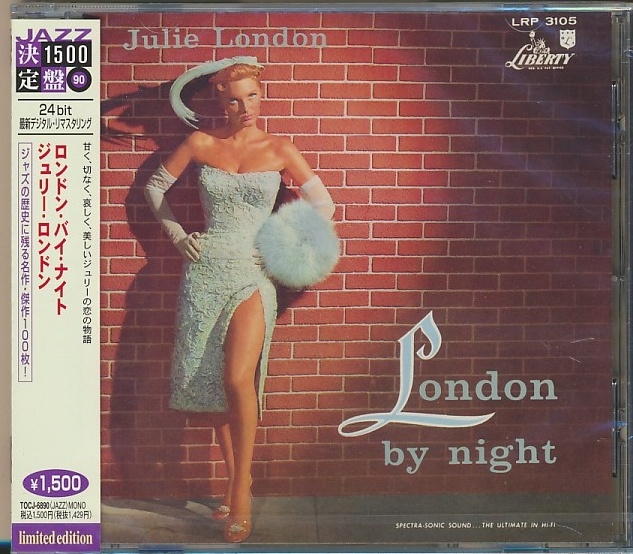 未開封CD●ジュリー・ロンドン / ロンドン・バイ・ナイト 国内盤 TOCJ-8890拍卖