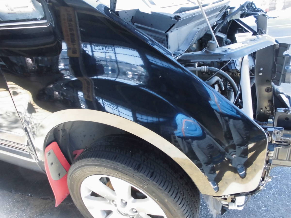 H20 デリカ D:5 CV5W 右 フロント フェンダ X24A75 クロ ツートン 中古品拍卖