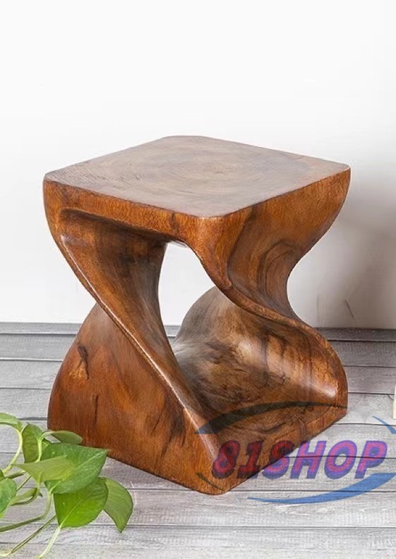 「81SHOP」極上品★スツール 花台 木製 おしゃれ 椅子 玄関 ベッドサイド ソファサイド コンパクト シンプル ナチュラル拍卖