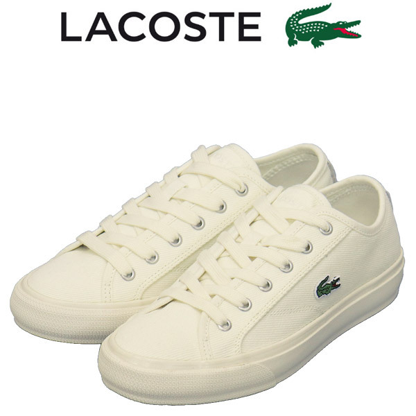 LACOSTE(ラコステ) WMS 47CFA0006 BACKCOURT バックコート 124 1 CFA レディース スニーカー 18Cオフホワイトxオフホワイト LC367 UK5.5-約拍卖