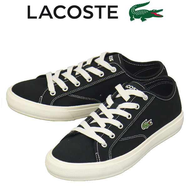 LACOSTE(ラコステ) 47CMA0005 BACKCOURT 124 1 CMA メンズスニーカー 454ブラックxオフホワイト LC365 UK9.5-約28.0cm拍卖