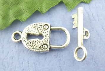 マンテル 1ペアパック クラスプ留金具部品アクセサリーパーツハンドメイド用材料21mm&20mm拍卖