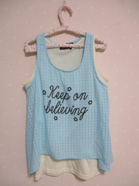 ● lovetoxic ● ☆可愛いペアタンクトップ☆ 160㎝ 40414拍卖