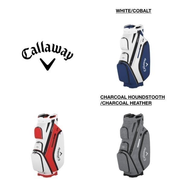★新品★送料無料★ キャロウェイ Callaway ORG 14 カートバッグ 2024 WHITE/FIRE拍卖