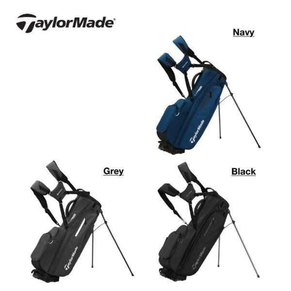 ★新品★送料無料★ テーラーメイド Taylor Made FlexTech スタンドバッグ 2024 Silver/Navy拍卖