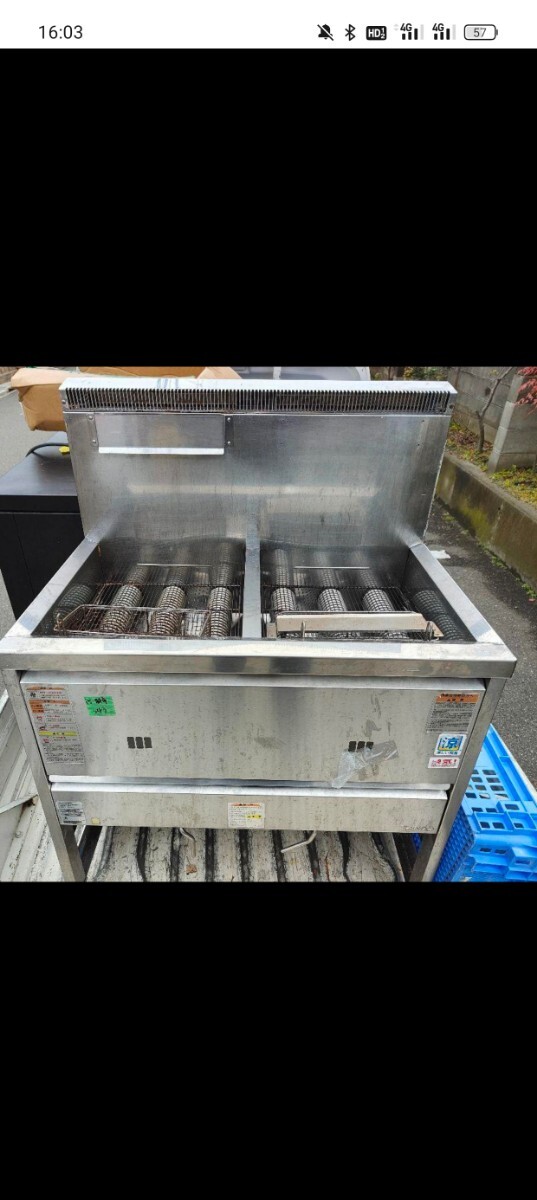 フライヤー タニコー tanico 都市ガス 厨房機器 業務用拍卖