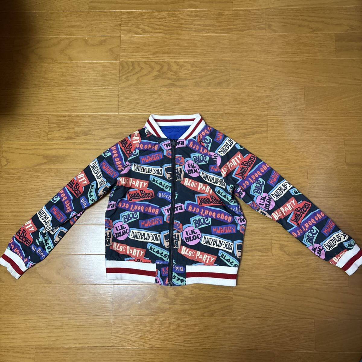 BLOC ブロック リバーシブル ブルゾン ジャンパー 130 男女兼用拍卖