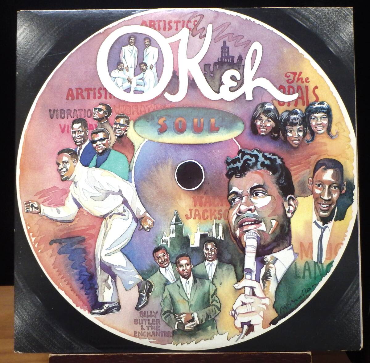 【VBS116】V.A.「Okeh Soul」(2LP), 82 US Compilation ★ソウル拍卖