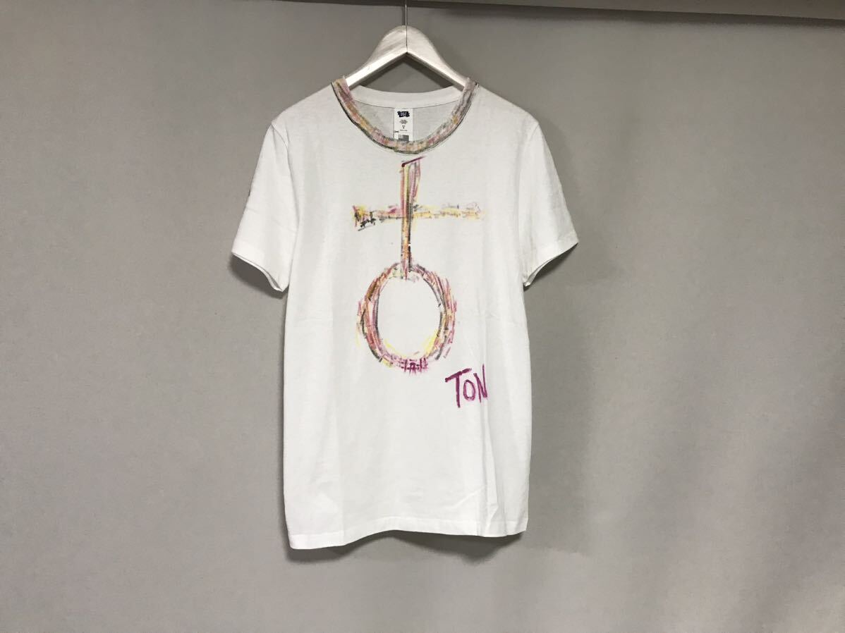 美品本物アンダーガーメントジャパンUGJ UNDERGAMENTJAPANコットンプリント半袖Tシャツメンズサーフアメカジミリタリー白ホワイトM日本製拍卖