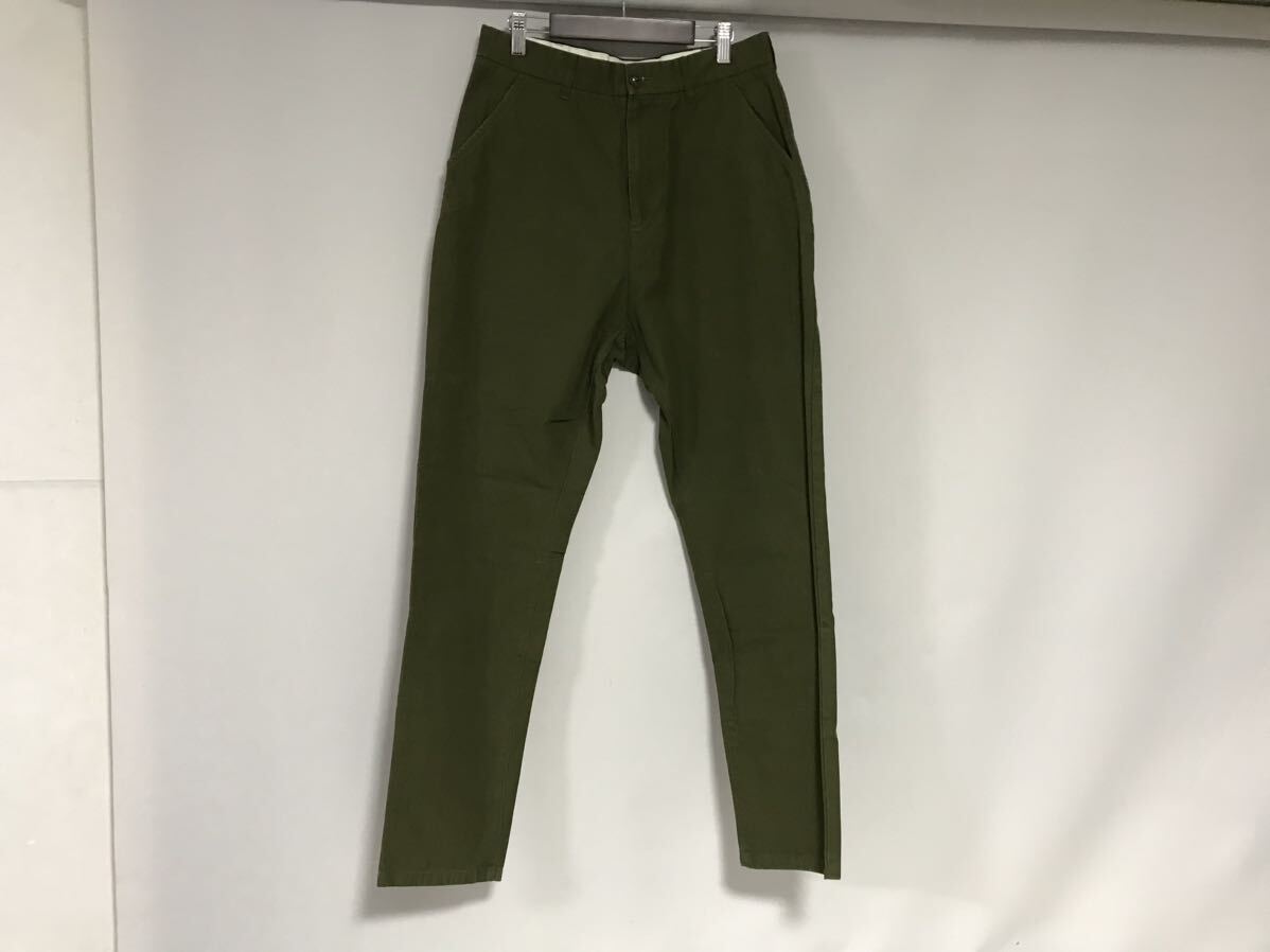 本物アーバンリサーチURBANRESEARCHコットンワークチノパンツサーフミリタリービジネススーツメンズカーキ38M日本製拍卖