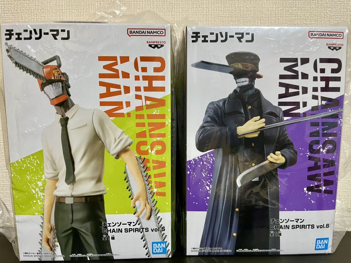 チェンソーマン フィギュア チェンソーマン&サムライソード2点セット CHAIN SPIRITS 非売品 プライズ レア ChainsawMan拍卖