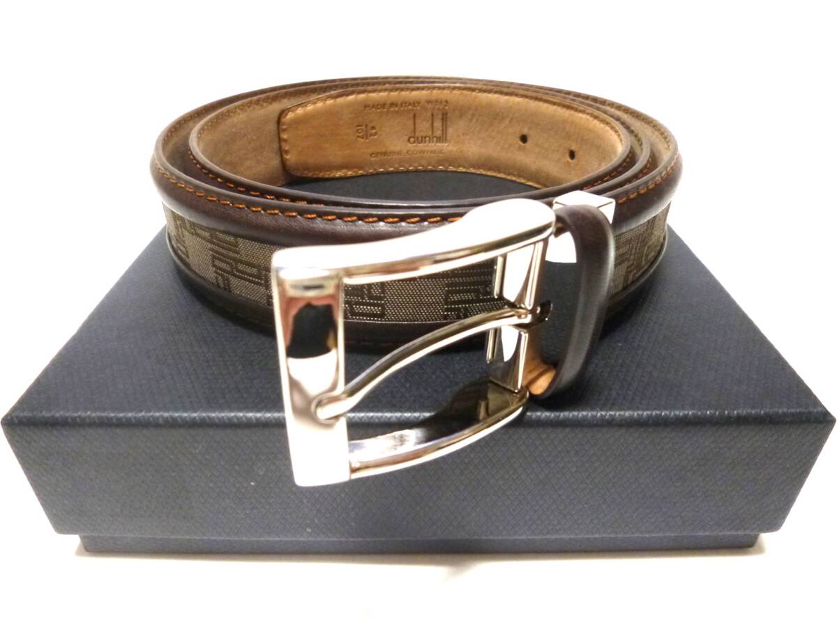 ダンヒル dunhill リバーシブルベルト ディーエイト 未使用品!!拍卖