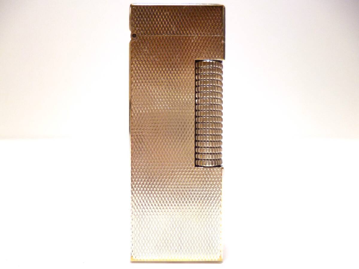 ダンヒル dunhill ライター RL1301 バーレイ シルバー 着火OK 炎調整OK 美品!!拍卖