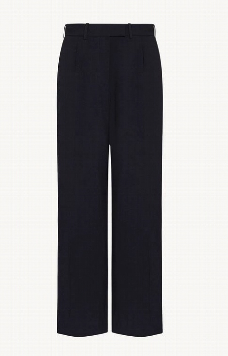 ザ・ロウ (The Row) Roan ウール パンツ NIGHT SKY サイズXS 7715 ウェア(新品)拍卖