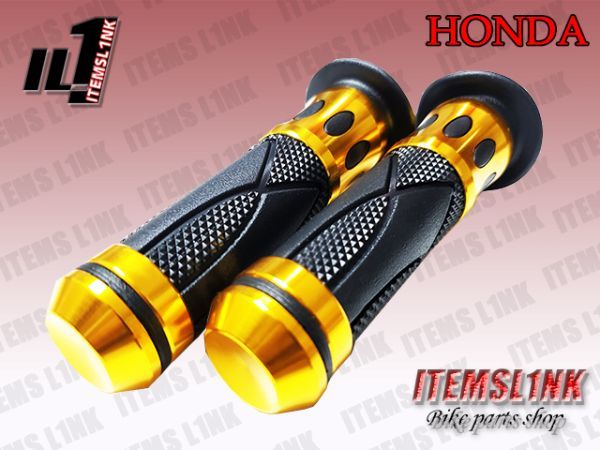 LK2-3GD アルミ ハンドル グリップ モンキー125 JB02 グロム MSX125 JC/61/75 CB125T CBF125 CBR125R CBR250/R/RR MC/22/41/51 汎用拍卖