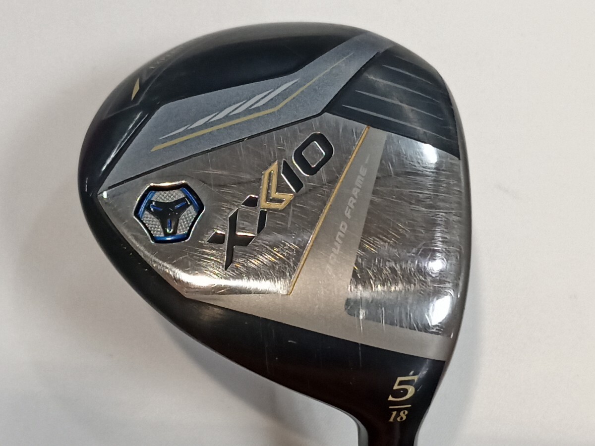 本州のみ送料無料◇即決価格◇FW◇ダンロップ◇XXIO13 ネイビー◇ミヤザキAX-3カスタム◇18度◇SR◇42.5in◇313g◇カバーあり拍卖