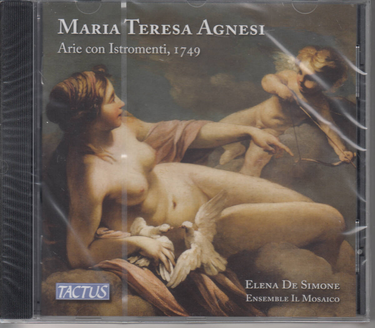 ◆新品・送料無料◆マリア・テレサ・アニェージ:器楽伴奏付きアリア集(1749年)~エレーナ・デ・シモーネ Import v8630拍卖