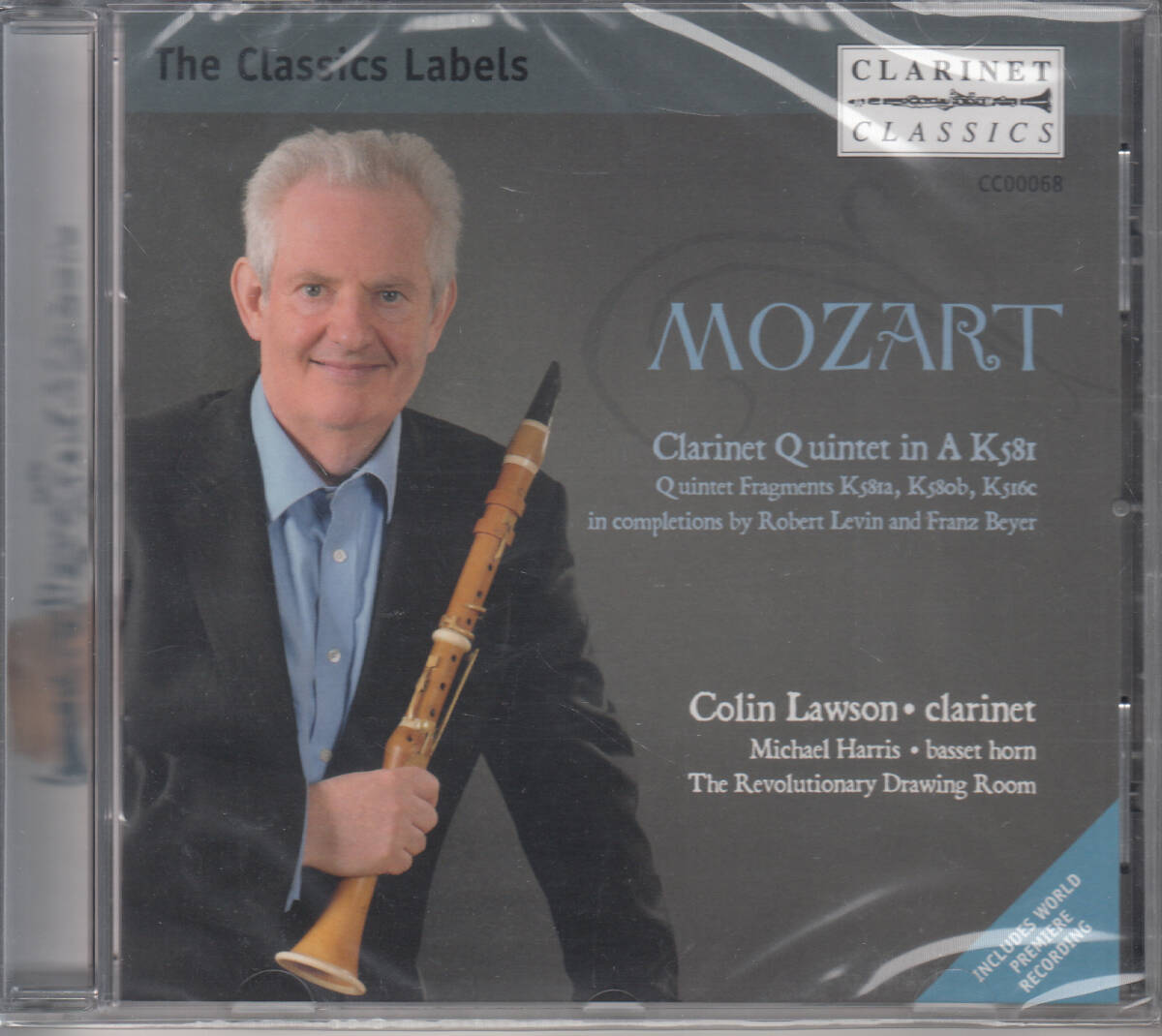 ◆新品・送料無料◆モーツァルト:クラリネット五重奏曲~コリン・ローソン Import v8679拍卖