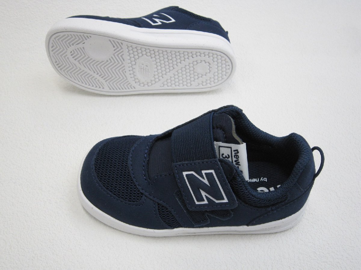 ★34%OFF~ New balance ニューバランス 軽量 ファーストシューズ 面ファスナー 【男子 キッズ】Bシューズ NV 15.0cm 0ン拍卖