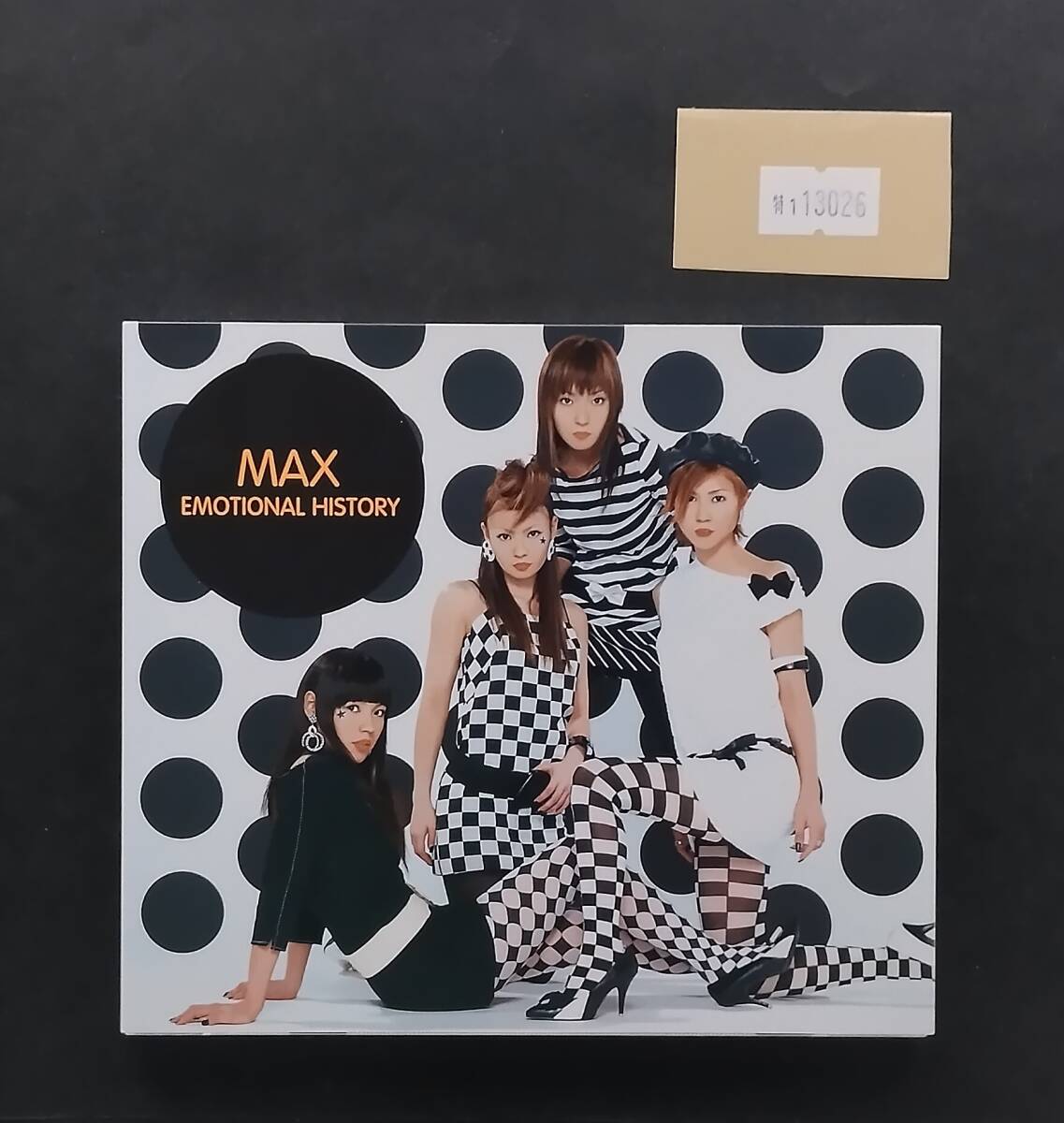 万1 13026 EMOTIONAL HISTORY (初回限定盤) / MAX ※スリーブケースに折れあり拍卖