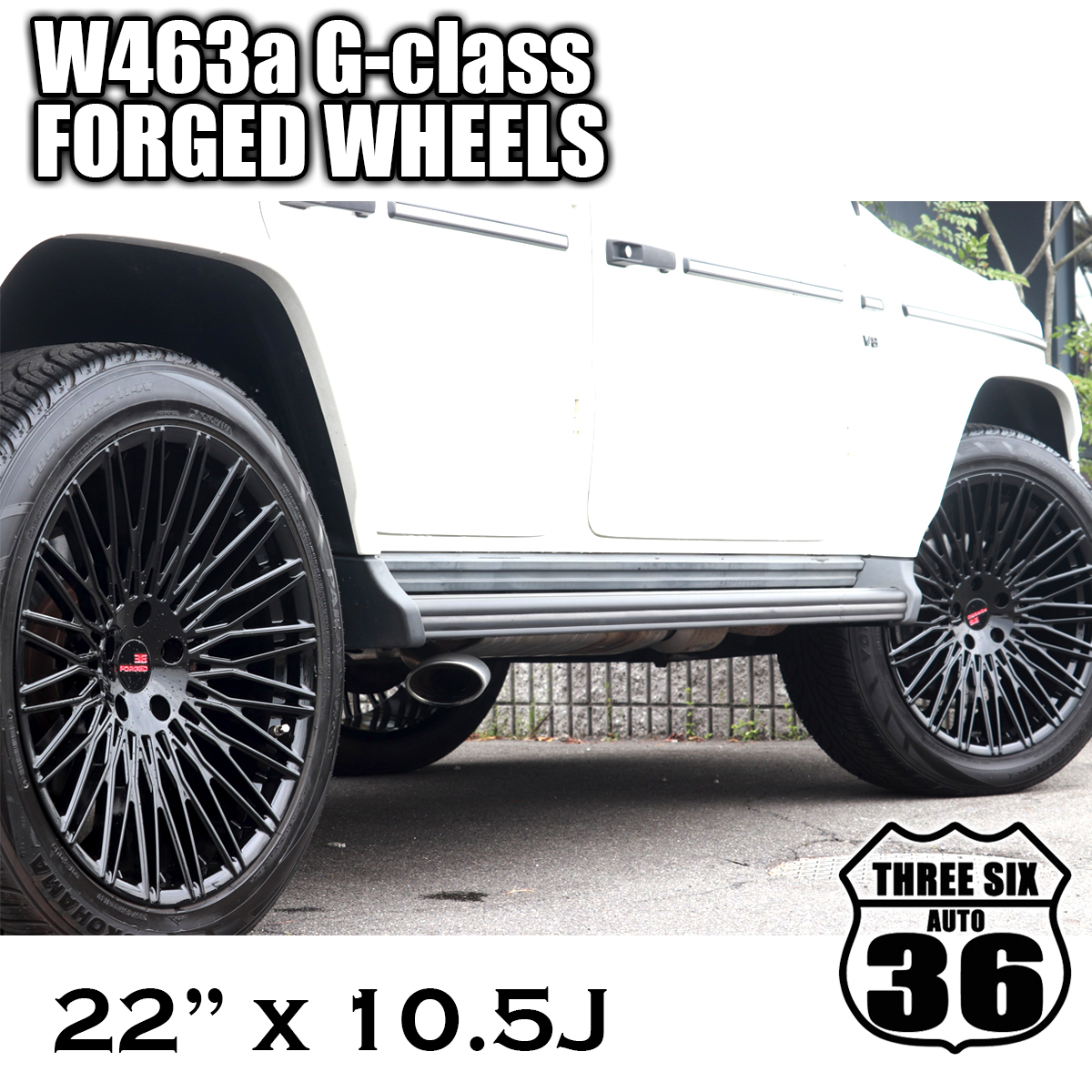 W463A 鍛造モノブロック 22インチ ホイール forged G63 G350 G400 G550 W464 W463 メルセデスベンツ拍卖