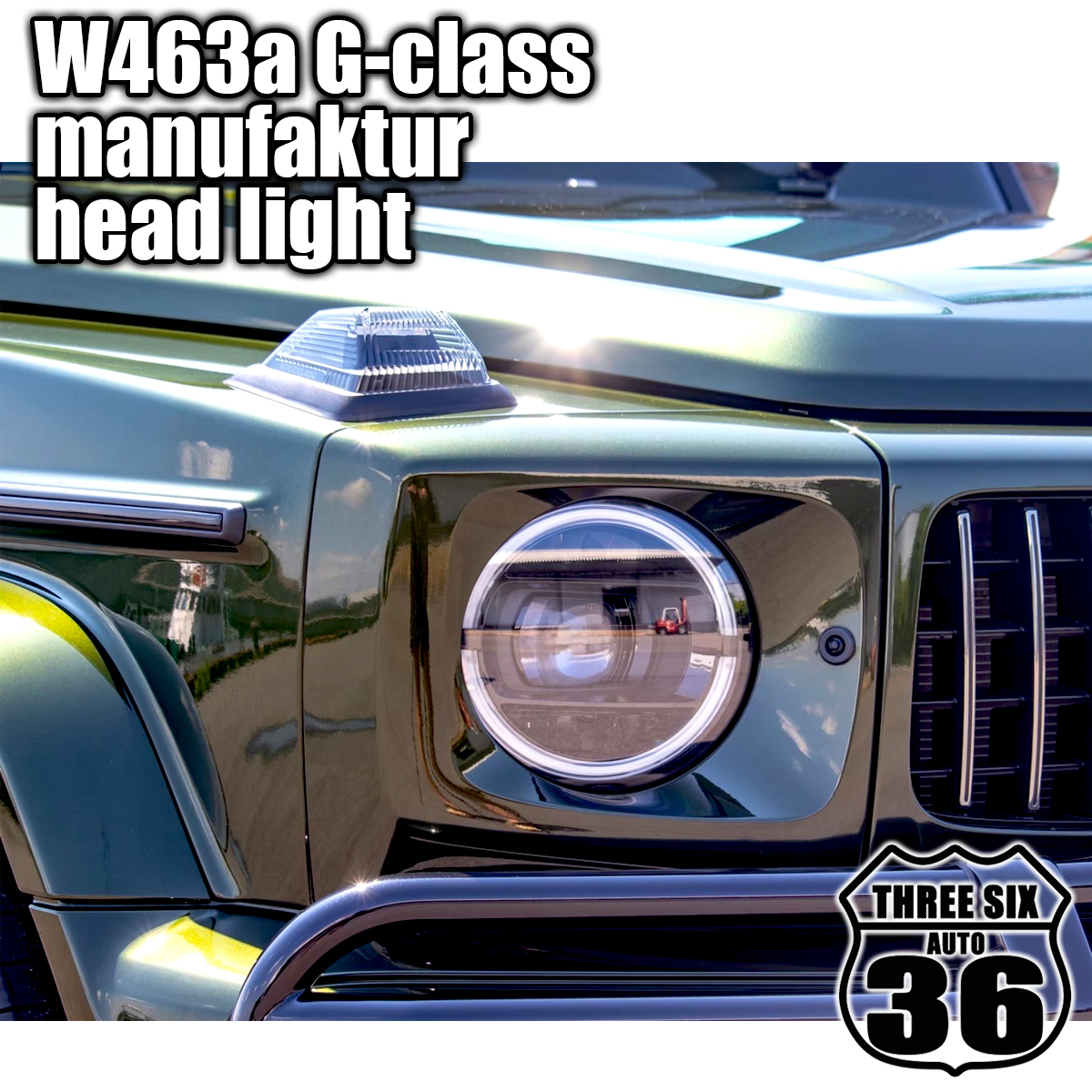 W463a☆ナイトパッケージ ヘッドライト Gクラス LEDヘッドライト G350d G400d G63 W464拍卖