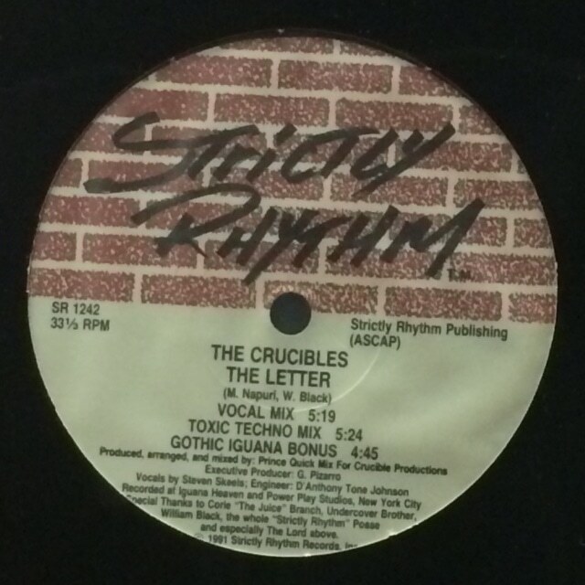 The Crucibles - The Letter / I Need You So Bad(★盤面ほぼ良品!)拍卖