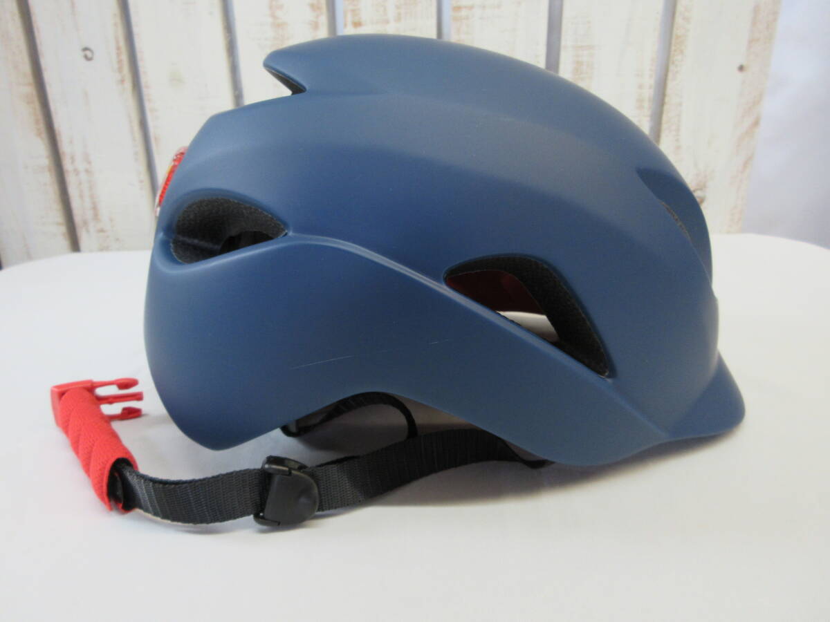 自転車ヘルメット 男女兼用 マウンテンバイク 通勤、通学 アウトドア 青色 Lサイズ 超軽量 新品拍卖
