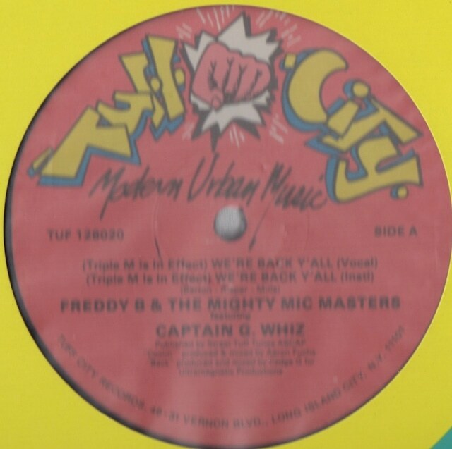 【廃盤12inch】Freddy B & The Mighty Mic Masters / (Triple M Is In Effect) We're Back Y'all / Coolin' On The Ave.拍卖