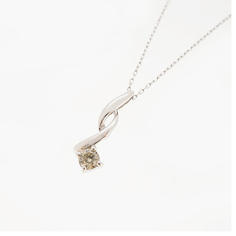 【ju177】ダイヤモンド ネックレス/0.10ct/Pt900 プラチナ/未使用拍卖