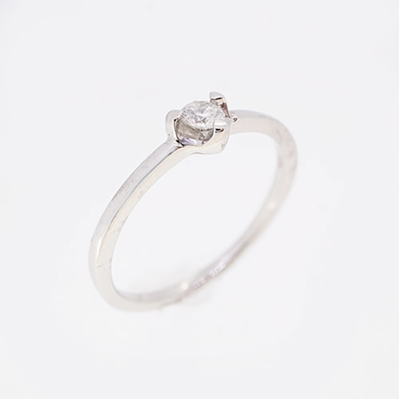 【jv411】ダイヤモンド リング/0.1ct/Pt950 プラチナ/ハート/未使用拍卖