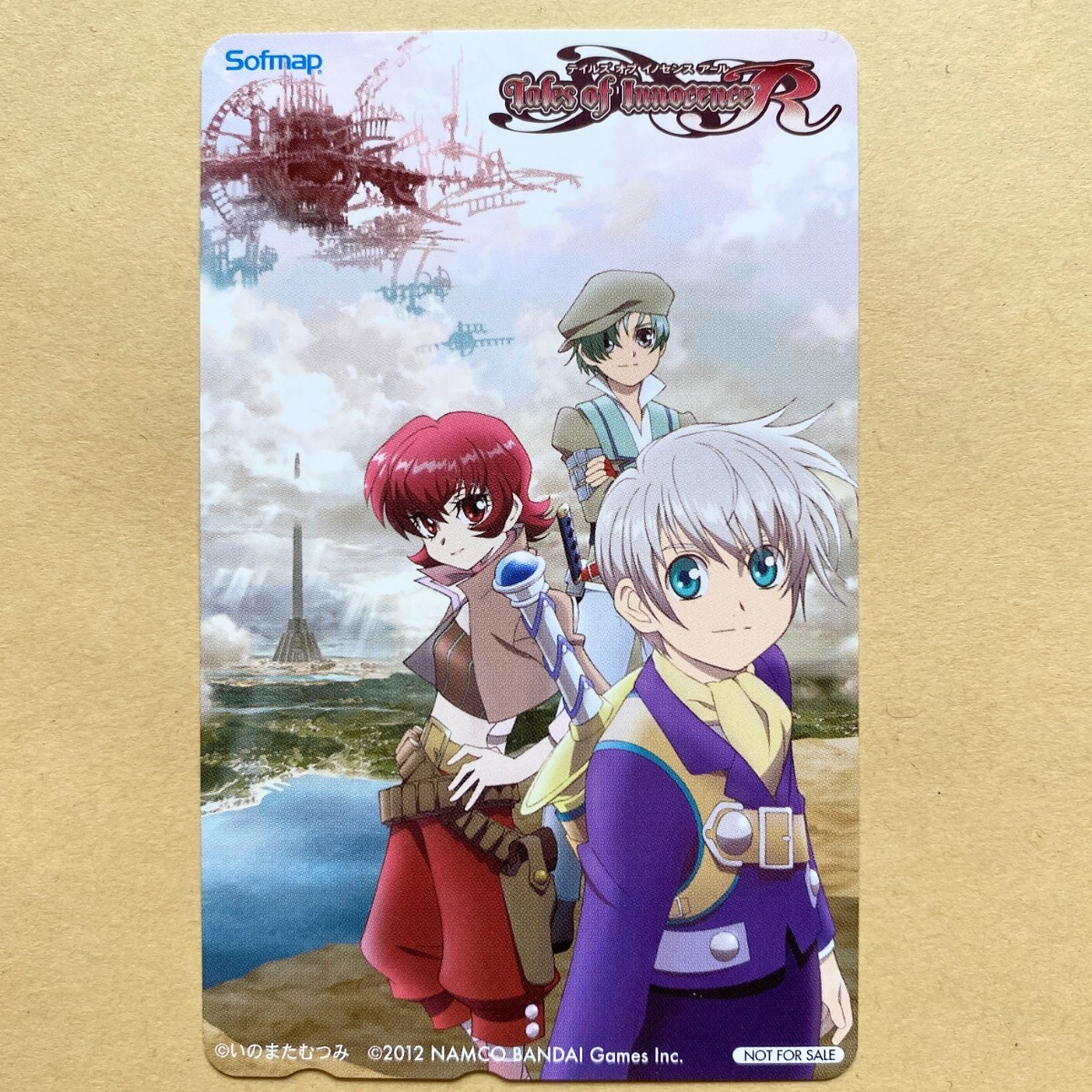 【未使用】テレカ 50度 テイルズ オブ イノセンス アール(Tales of Innocence R) いのまたむつみ ソフマップ特典 非売品拍卖