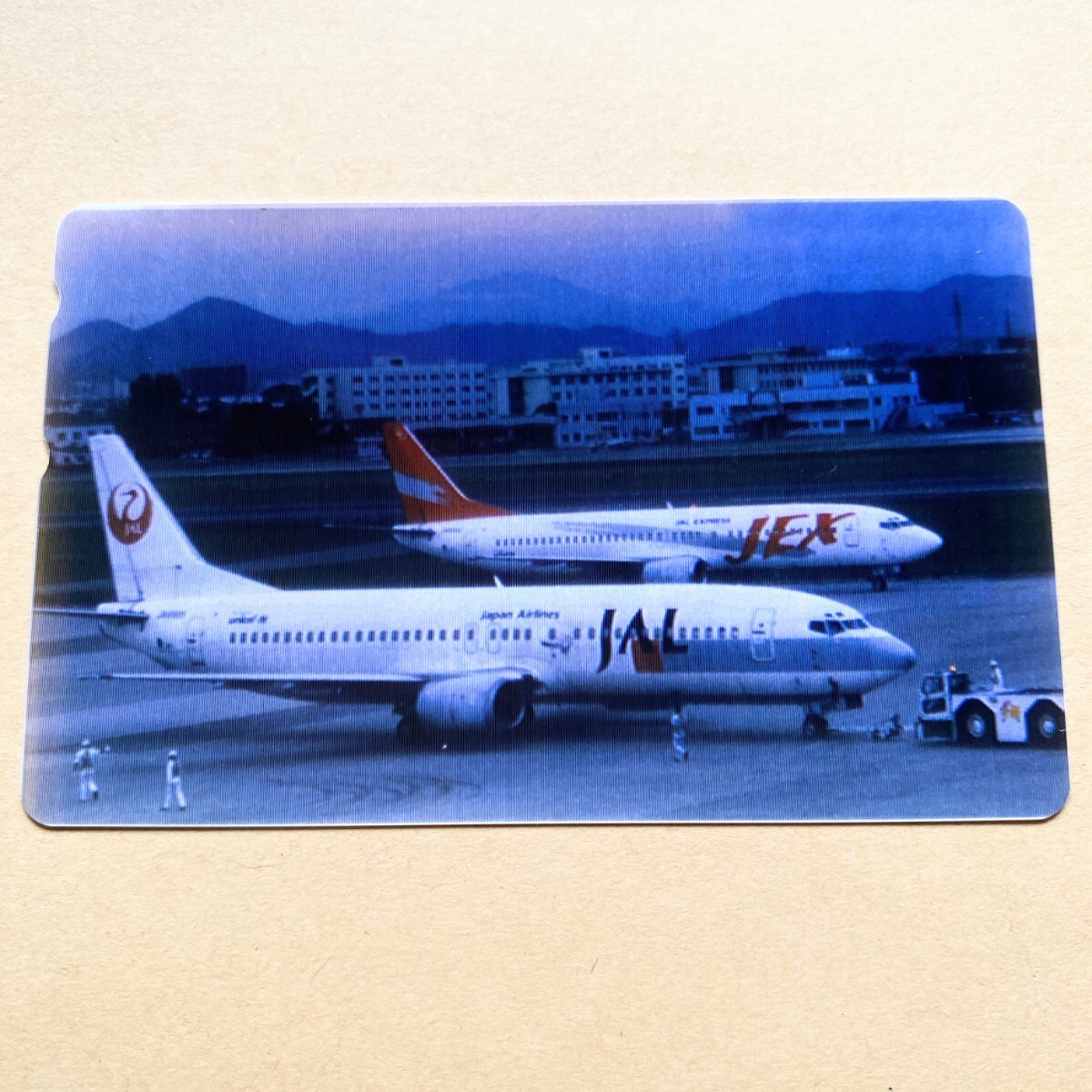 【未使用】航空機テレカ 50度 日本航空 JAL 拍卖