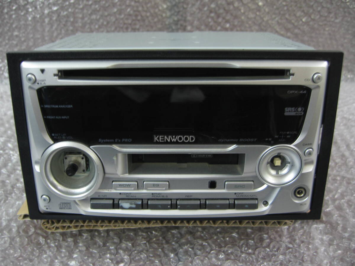 ケンウッド DPX-44 CD&カセットデッキ KENWOOD 2D CD/カセットデッキ拍卖