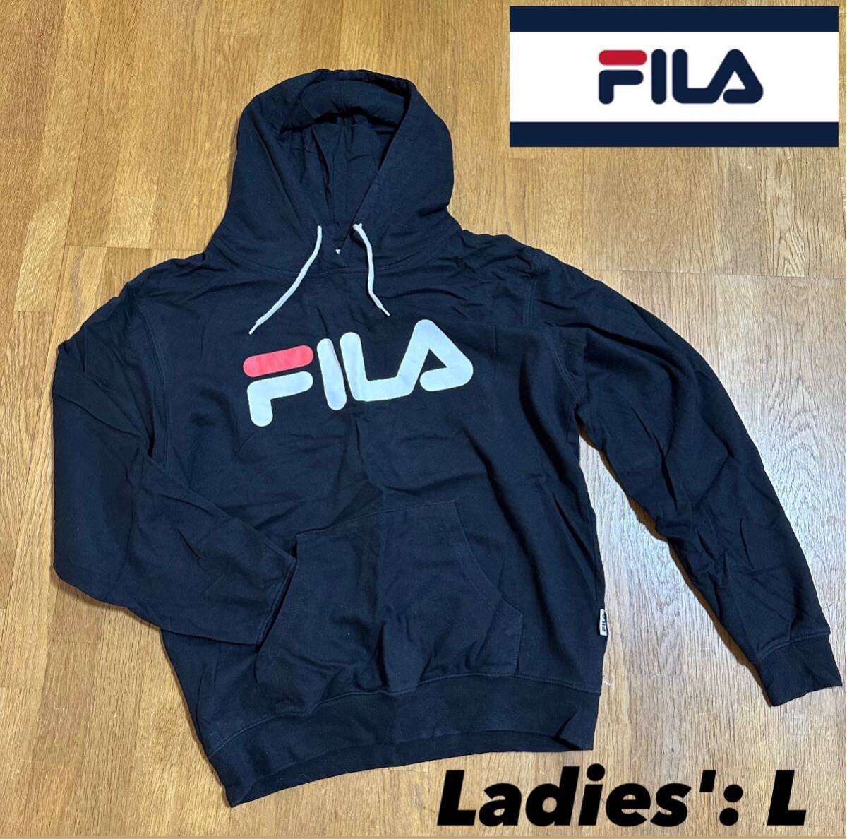 【FILA】レディース プルオーバー パーカー Lサイズ拍卖
