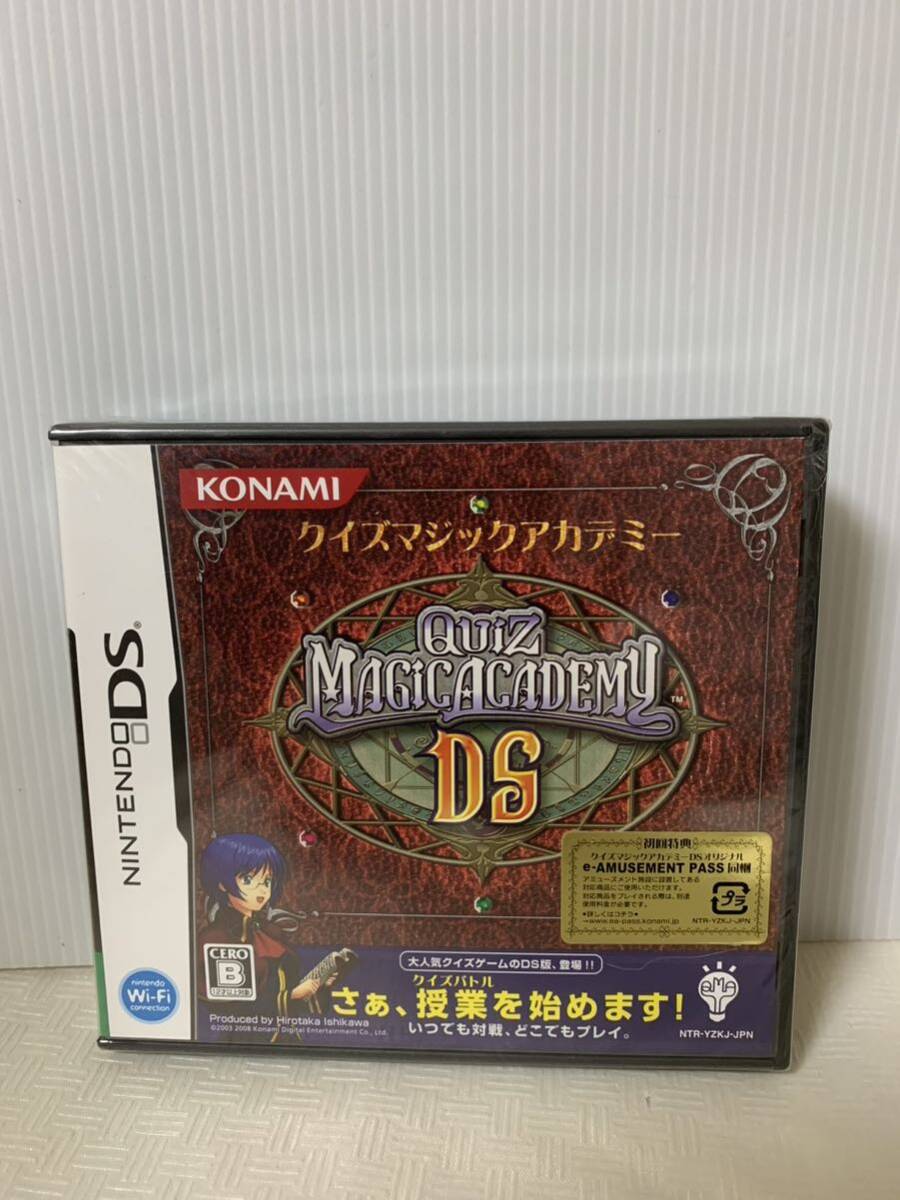 未開封 未使用 Nintendo DSニンテンドーDS コナミ クイズマジックアカデミーDS/ゲームソフト/部品取り用/状態動作未確認/小傷汚れ等拍卖