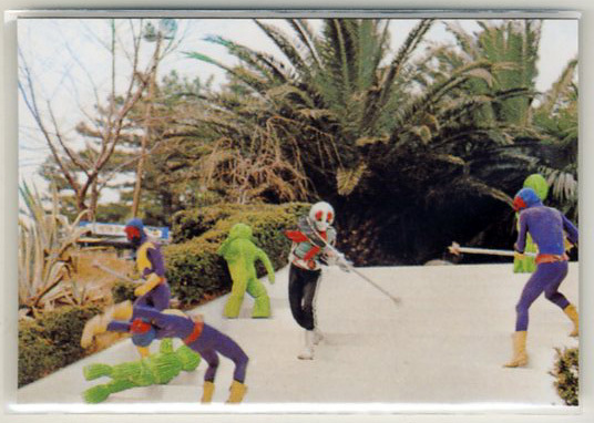 ◆防水対策 厚紙補強 カルビー 仮面ライダーチップスカード(2003 復刻版) 490番 くらえ! 正義の一撃 トレカ 即決拍卖