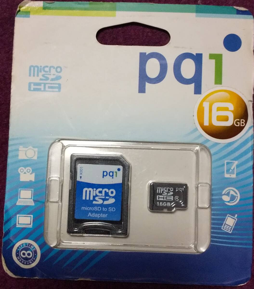 (0-1394) マイクロSDHCメモリーカード 16GB(未使用)拍卖