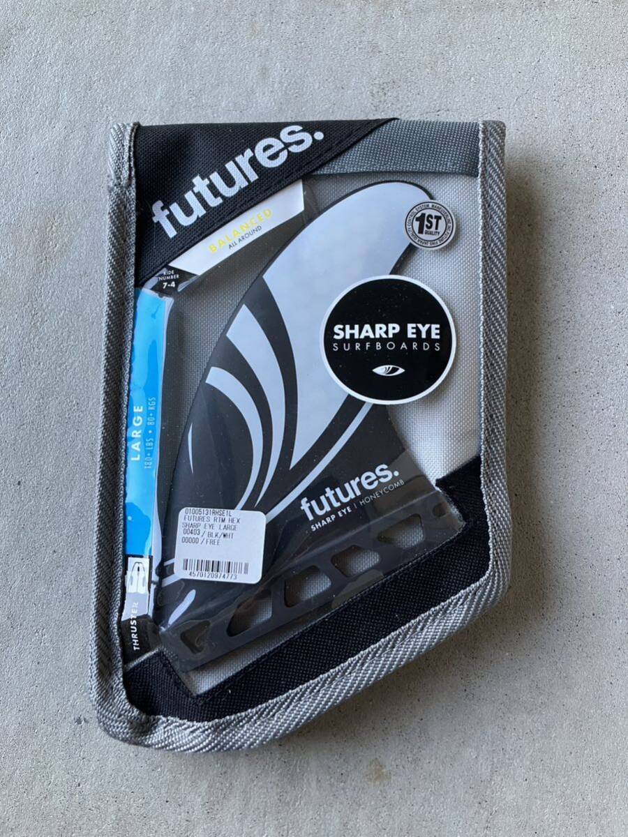フューチャーフィン future シャープアイ RTM HEX SHARP EYEトライフィン 3枚セット futures拍卖