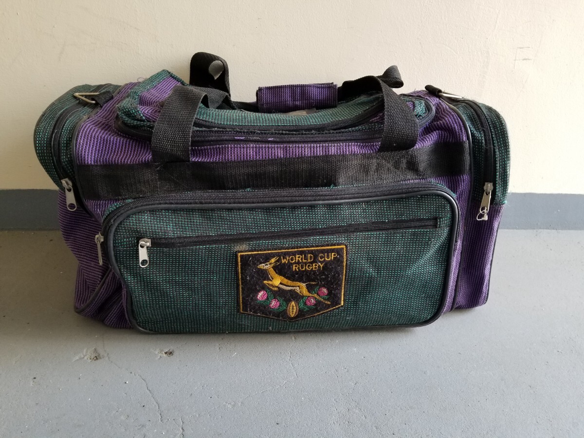 world cup rugby スポーツバッグ ボストンバッグ 昭和 ヴィンテージ拍卖